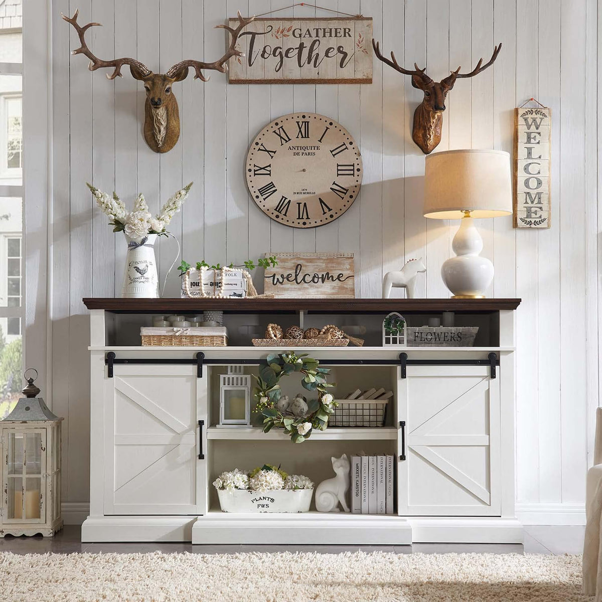 White TV Stand N87631