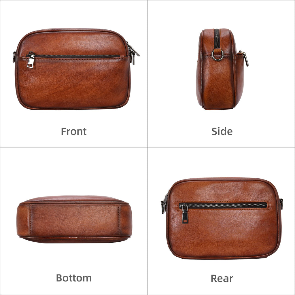 Genuine Leather Shoulder Handbags E261948