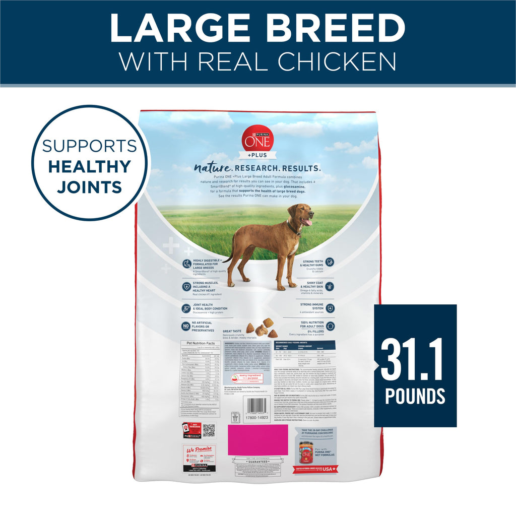 Chicken Large Breed Dry Dog Food 31.1 lb Bag X8325