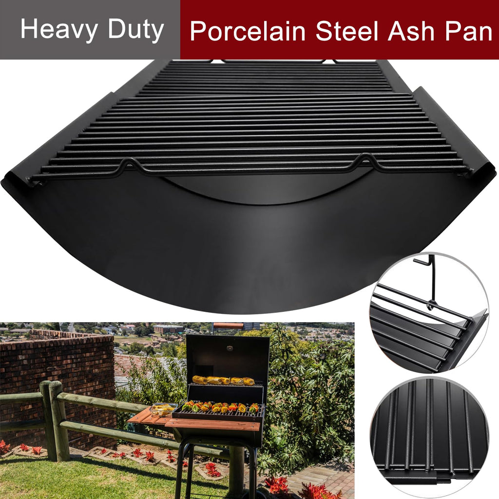 Adjustable Ash Pan Drip Pan with 2pcs Grate Hangers W524762