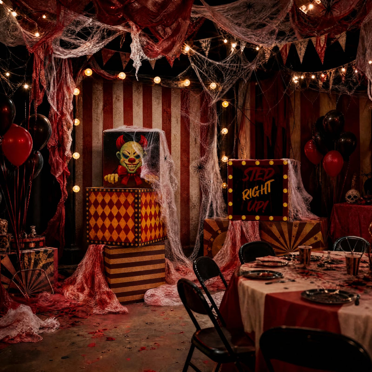 8 Pcs Halloween Clown Box V2876