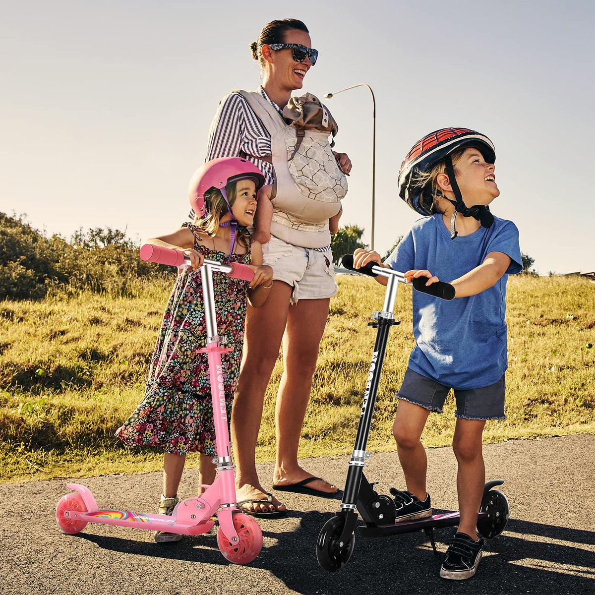 Folding Kids Scooter with Adjustable Handlebar V926592