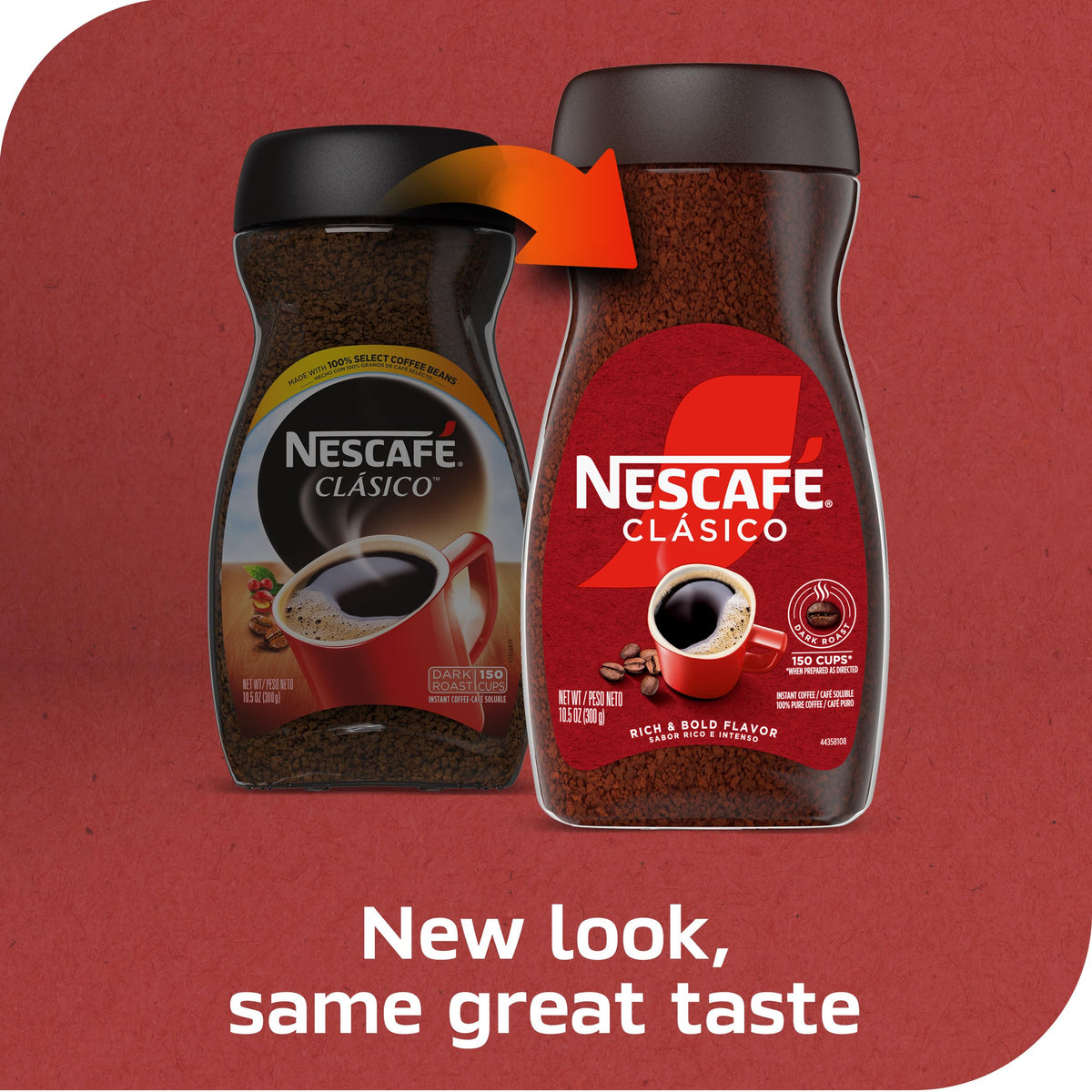 Dark Roast Instant Coffee 10.5 oz X54896