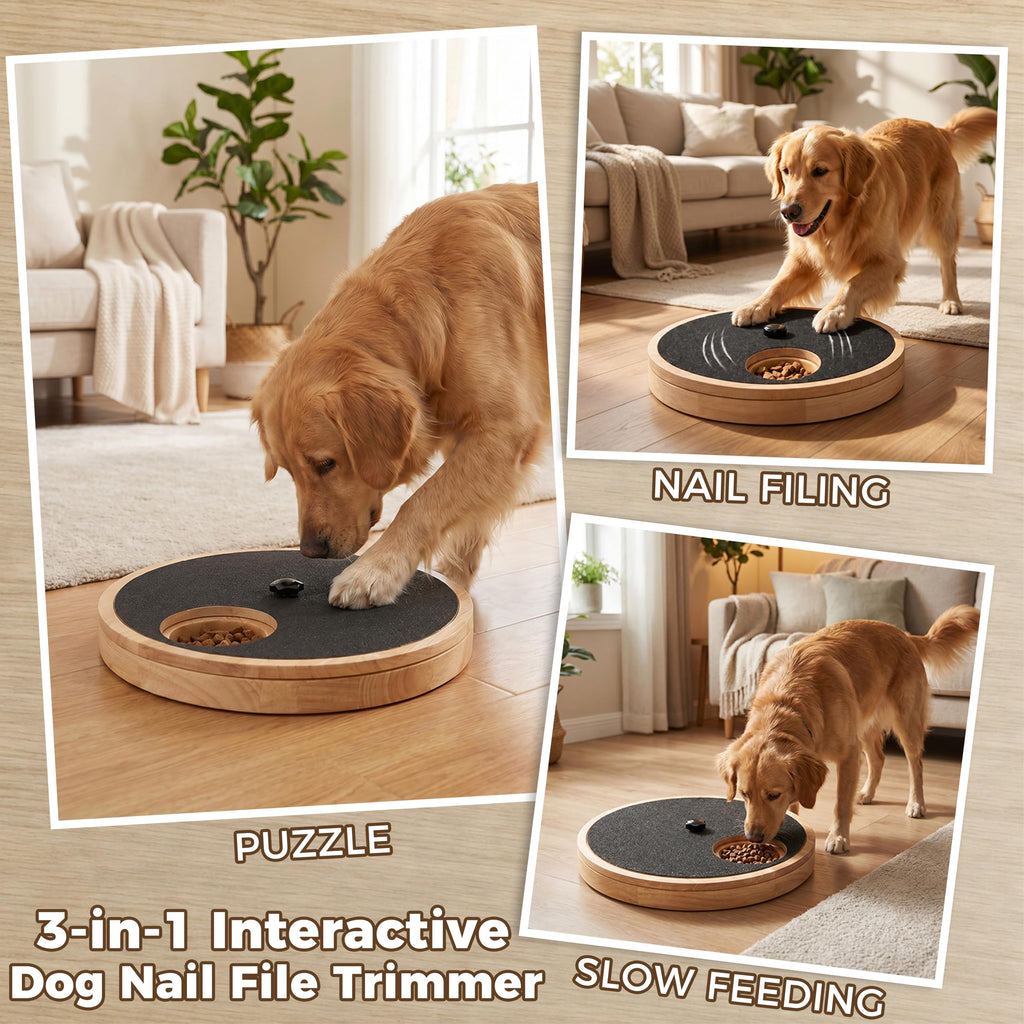 Dog Nail Scratch Board with Treat Box R377