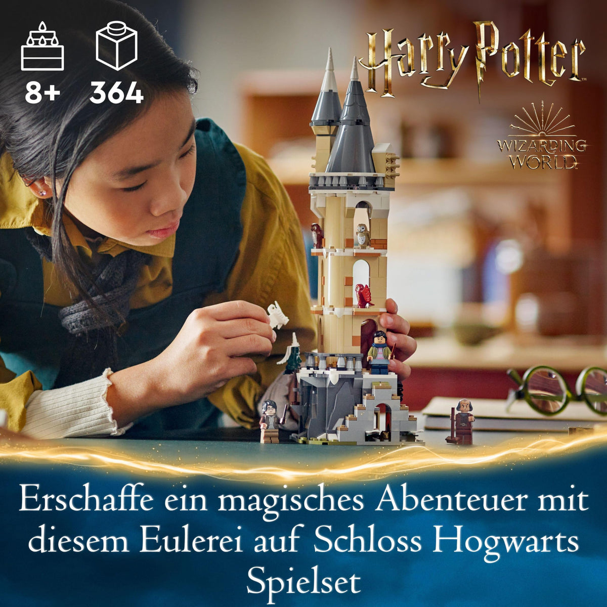 Harry Potter Hogwarts Castle Owlery Set P6054