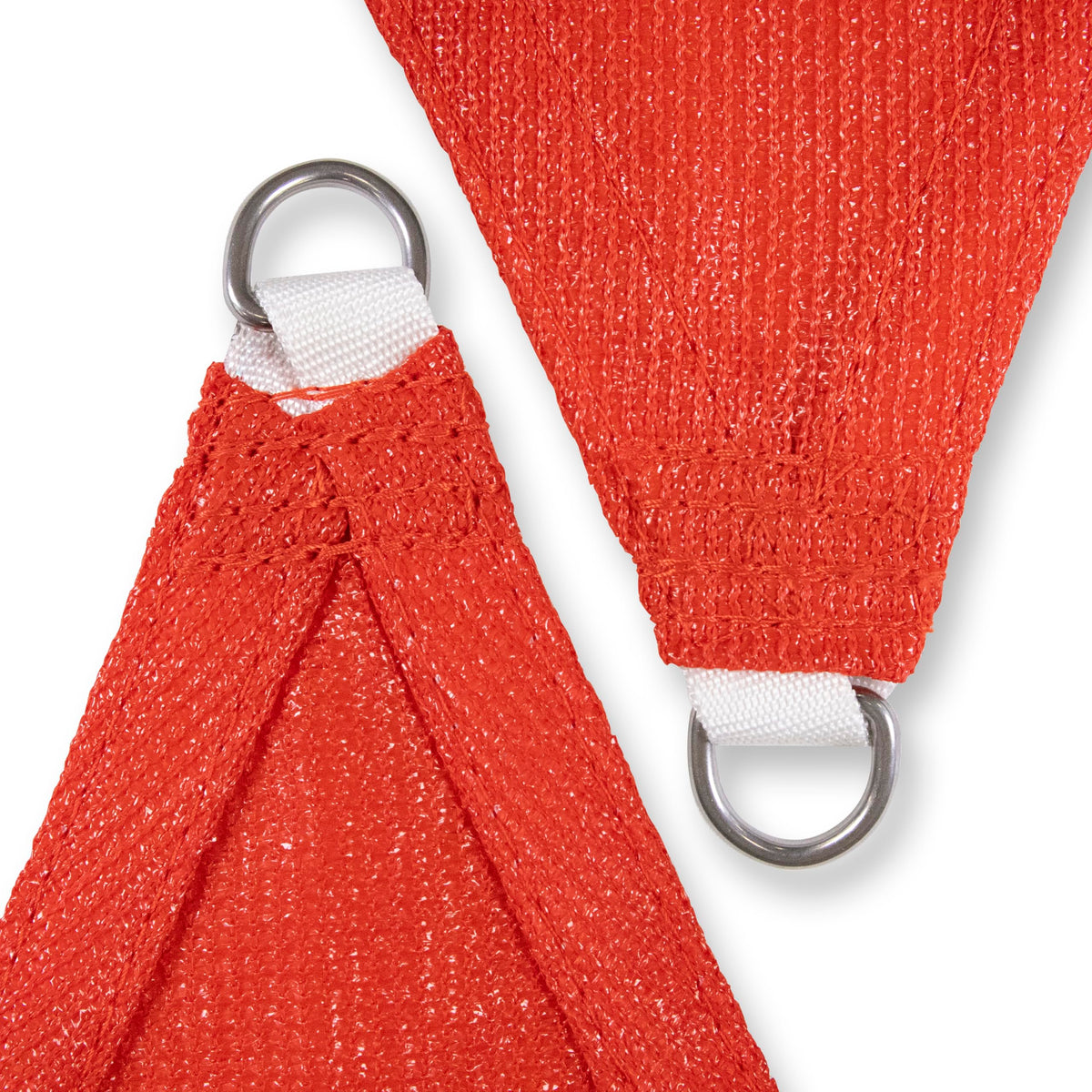 20' x 20' x 28.3' Red Triangle Sun Shade Sail Z851995