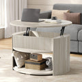 Round Lift Top Coffee Table with Storage M207163